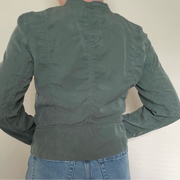 🍂 GAP Lightweight Racer Style Zip Jacket - Picture 5 of 8